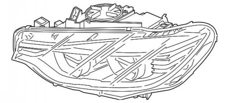 Основна фара BMW 63117377851