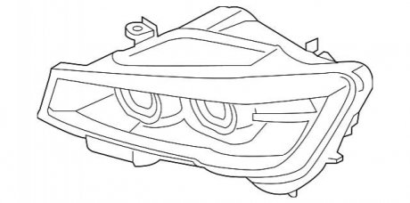 Композитний фар BMW 63117401136