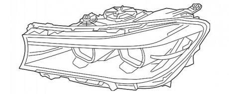 Композитний фар BMW 63117408711