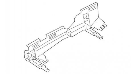 Кронштейн фары в сборе BMW 63119879643