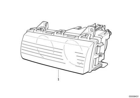 Основна фара BMW 63121393342