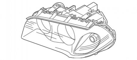 Основная фара BMW 63123418395