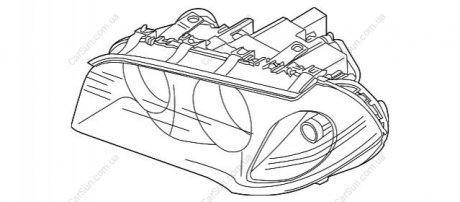 Основна фара BMW 63123418396