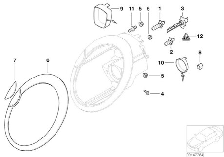 Лампа D2-R BMW 63126907495