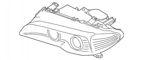 Основная фара BMW 63126920605