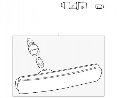 Доп. указатель пов. BMW 63132493613