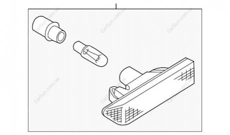 Указатель поворота BMW 63137164492