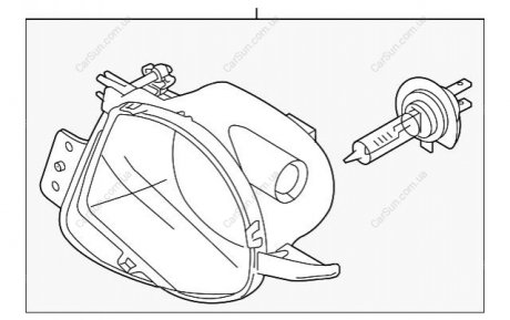 Противотуманная фара BMW 63176937465