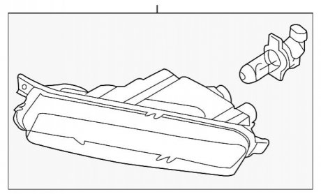 Протитуманна фара BMW 63177164855