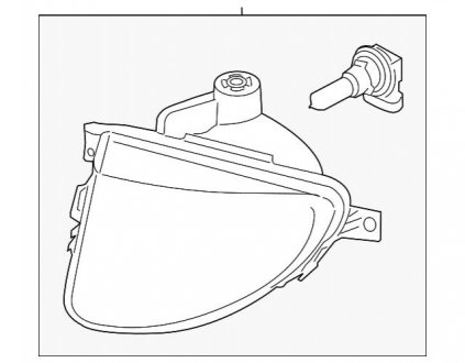 Противотуманная фара BMW 63177199620 (фото 1)