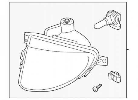 Фара протитуманна BMW 63177216887