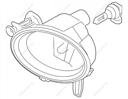 Противотуманная фара BMW 63177248911