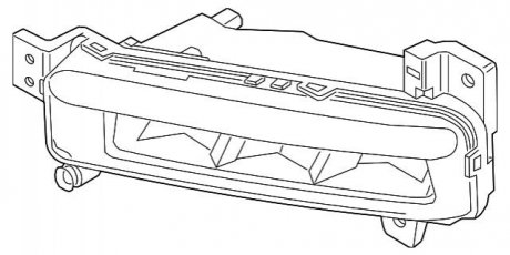 Противотуманная фара в сборе BMW 63177433787