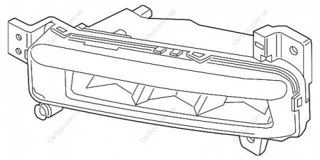 Противотуманная фара в сборе BMW 63178089525