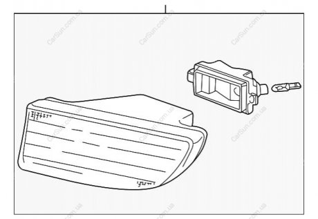 Протитуманна фара BMW 63178352023