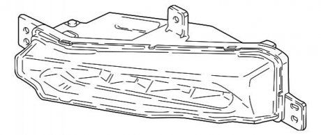 Світлодіодна противотуманна фара П BMW 63179492772