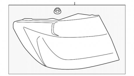 Задний фонарь BMW 63217203231