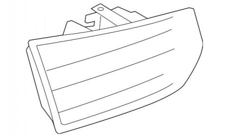 ФОНАРЬ ЗАДНИЙ ПРАВЫЙ В КРЫШКЕ БАГАЖНИКА BMW 63217372794