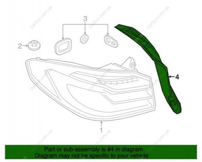 Рем вставка двери BMW 63217382960