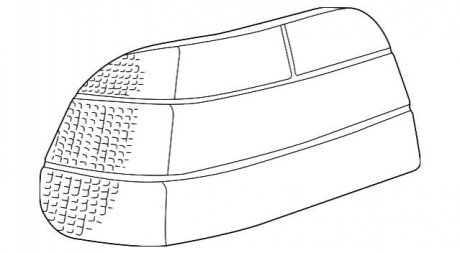 Блок ліхтарів Зд BMW 63218381245