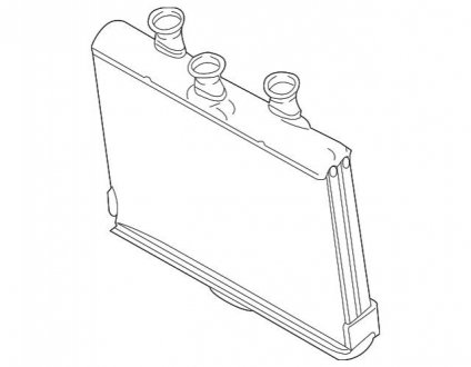 Радиатор печки BMW 64116906270