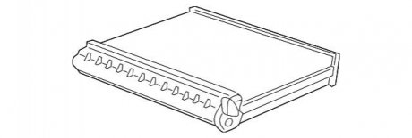 Теплообменник, отопление салона BMW 64116971105