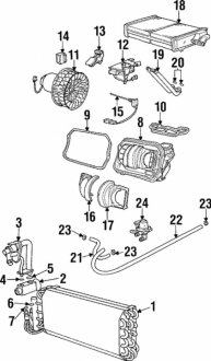 Испаритель BMW 64118361918