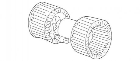 Вентилятор салона BMW 64118385558