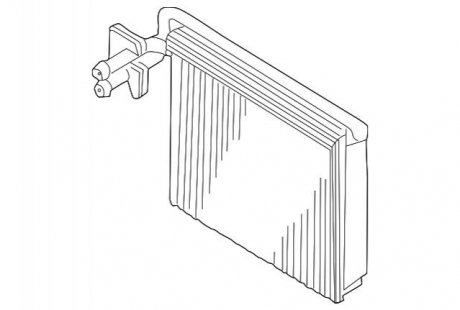 Испаритель, кондиционер BMW 64119135744