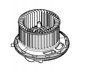 Вентилятор салону BMW 64119227670