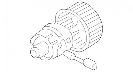 Вентилятор пічки опалення салона BMW 64119472920 (фото 1)