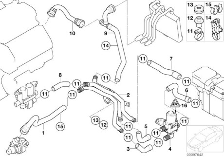 Шланг BMW 64126906379 (фото 1)