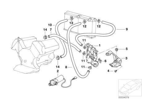 Патрубок радиатора BMW 64218391118