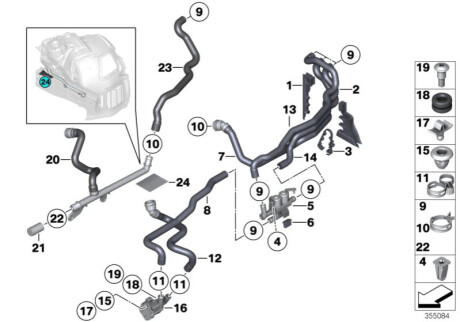 Оригинальная запчасть BMW 64219224372