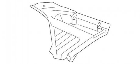 Накладка салону кузова BMW 64316987605