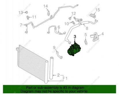 Компрессор кондиционера BMW 64509174805