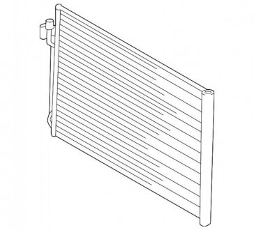 Конденсатор, кондиционер BMW 64509239992