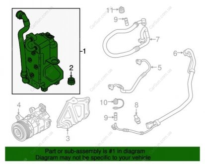 Конденсатор кондиц BMW 64509367096