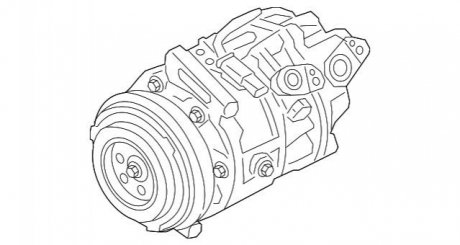 Компрессор кондиционера BMW 64525A112E1