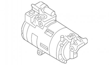 Компрессор кондиционера BMW 64526830620