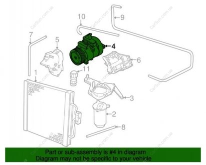 Компресор кондиціонера BMW 64526910460