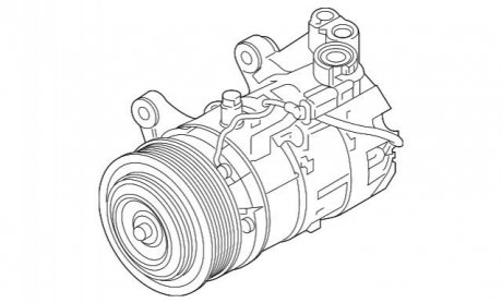 Компрессор кондиционера BMW 64526995919