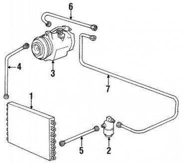 Компресор кондиціонера BMW 64528385712