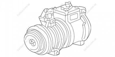 Компрессор кондиционера BMW 64528385715