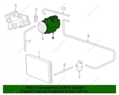 Компресор кондиціонера BMW 64528385917