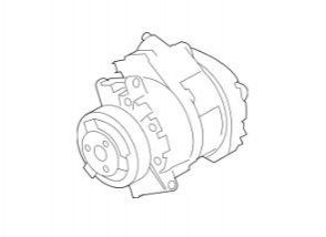 Компресор кондиціонера BMW 64529185145