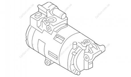 Компрессор кондиционера BMW 64529343806