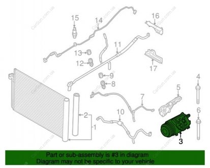 Компресор кондиціонера BMW 64529345313