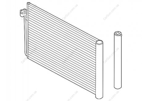 РАДИАТОР КОНДИЦИОНЕРА BMW 64536805453