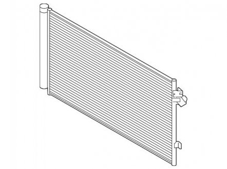 Радиатор кондиционера BMW 64539364258